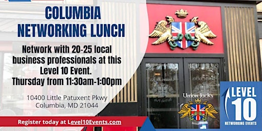 Imagem principal do evento Columbia Networking Lunch Event
