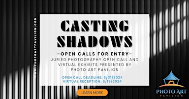 Image principale de Casting Shadows - A Virtual Juried Photo Exhibit Reception