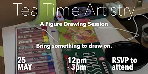 Primaire afbeelding van Tea Time Artistry | A Figure Drawing Session