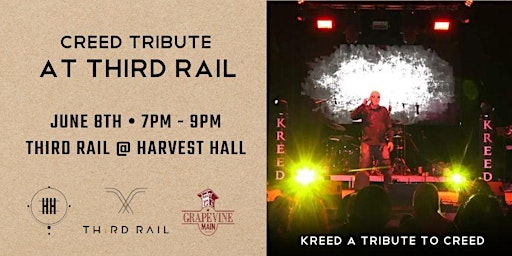 Kreed | A Creed Tribute Band LIVE in Third Rail primary image