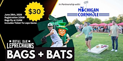 Bags + Bats Corn Hole Tournament primary image