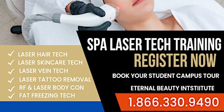 Laser Technician Course: APPLY TODAY