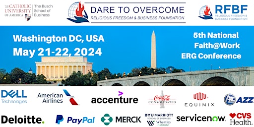 Dare to Overcome National Faith@Work ERG Conference primary image