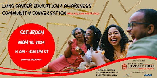 Immagine principale di Chicago, IL: Lung Cancer Education & Awareness Community Conversation 