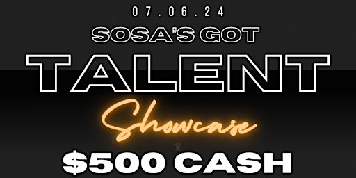 Primaire afbeelding van Sosa’s got Talent Showcase