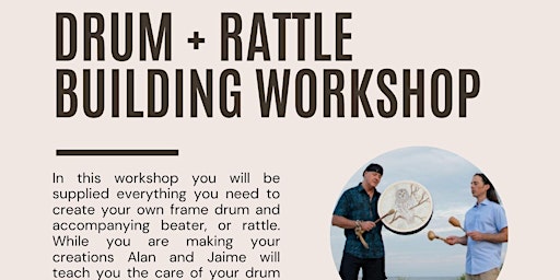 Imagem principal do evento Drum + Rattle Building Workshop