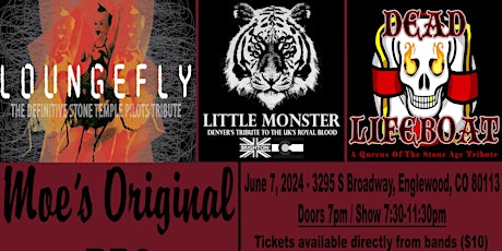 Little Monster (Royal Blood tribute) w/ Lounge Fly + Dead Lifeboat + more