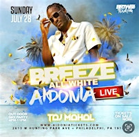 Primaire afbeelding van AIDONIA LIVE AT BREEZE ALL WHITE