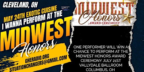 I WANNA PERFORM AT THE MIDWEST HONORS AWARDS SHOW