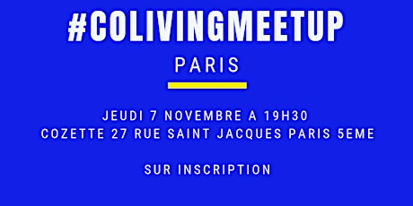 Image principale de COLIV MEETUP PARIS