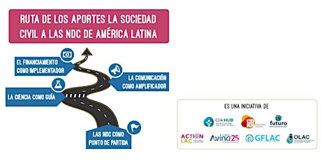Imagen principal de Ruta de los aportes de la sociedad civil a las NDC de América Latina