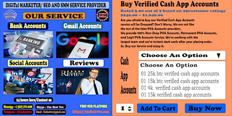 TOP 2 Website TO Buy Verified Cash App Accounts - Eventbrite