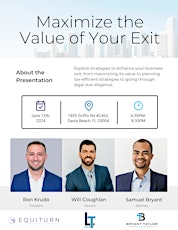 Maximize the Value of Your Exit