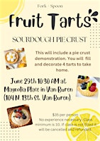 Imagem principal do evento Fork + Spoon: Sourdough Pie Crust