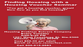 Primaire afbeelding van Housing Locator Seminar for Housing Voucher Holders