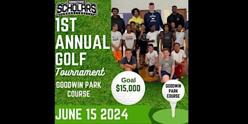 Primaire afbeelding van Connecticut Scholars 1st Annual Golf Fundraiser Tournament