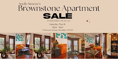 Imagem principal do evento Brownstone Apt Furniture Sale