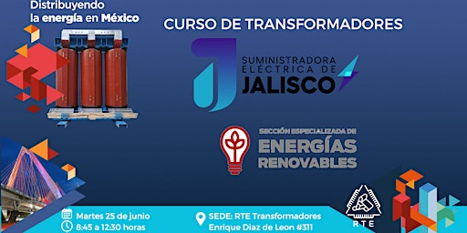 Imagem principal do evento Curso transformadores - Energias Renovables CANACO GDL