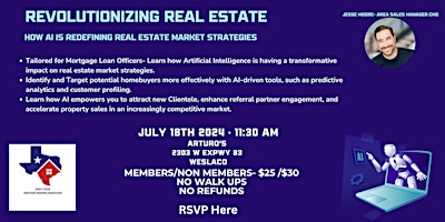 Image principale de Revolutionizing Real Estate- How AI is Redefining Real Estate Strategies