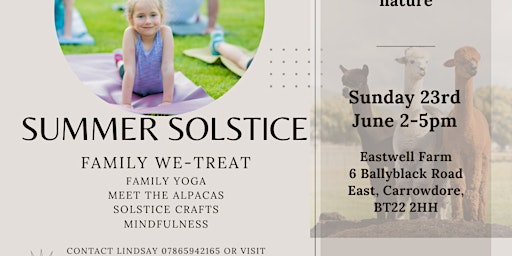 Summer Solstice Family We-Treat primary image