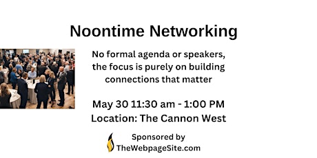 Noon Time Networking - Business, Sales & Entrepreneur Networking