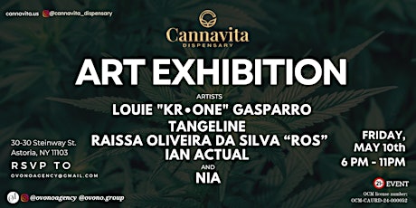 Art Exhibition + Live Painting + Music + Cannabis At CANNAVITA