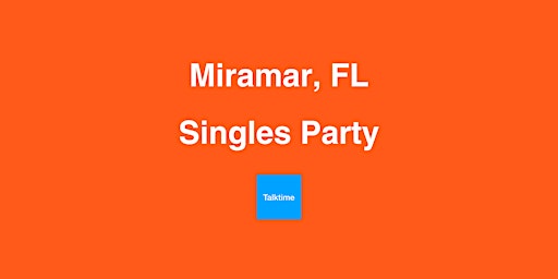 Singles Party - Miramar primary image