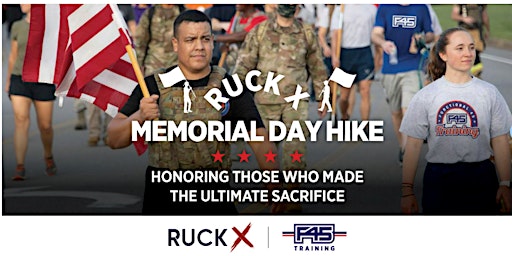 Imagem principal do evento Memorial Day RUCK X Hike w/F45 Desert Ridge
