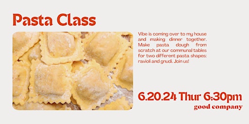 Imagen principal de Pasta Class