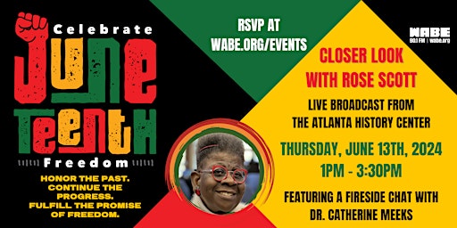 Closer Look LIVE: Juneteenth Special primary image