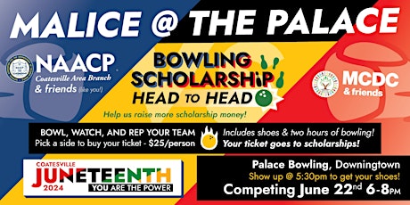 Malice @ The Palace! Bowling Scholarship Head to Head