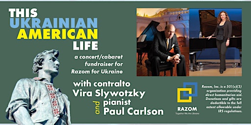 Imagem principal do evento "This Ukrainian American Life"  A Musical Fundraiser