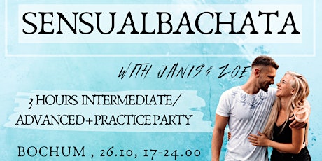 Hauptbild für Sensualbachata Bochum - 3 hours Workshop + Practiceparty