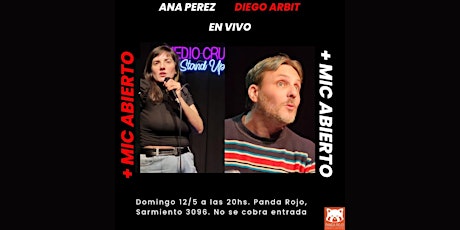 Ana Perez y Diego Arbit en Vivo