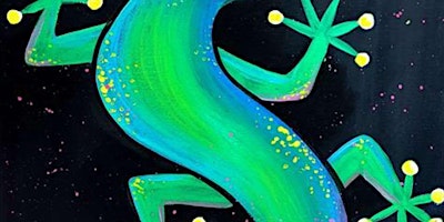 Imagem principal de Glow Gecko, Glow! - Paint and Sip by Classpop!™