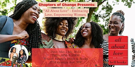 Chapters of Change Presents: “All About Love” - Embracing Love, Empowering Women.