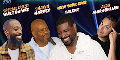 Imagem principal de NY King Of Comedy Talent and Friends Bring The Funny To The  Plainfield PAC