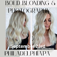 Bold blonding and photography