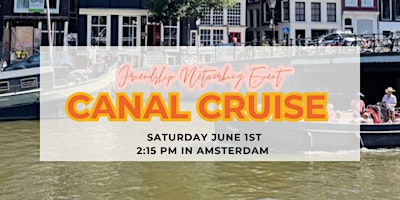 Hauptbild für DC7 Friendship Networking Canal Cruise