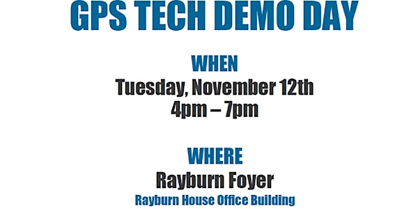 GPS Tech Demo Day