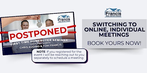 UPDATED EVENT: Now offering online meetings primary image