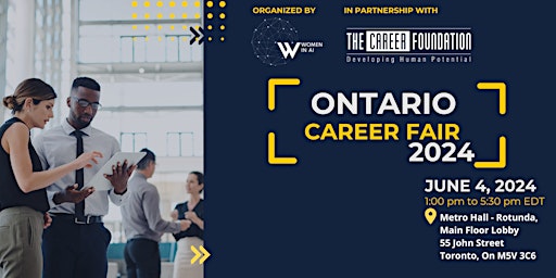 Imagem principal do evento 2024 - Ontario Career Fair Tech | AI