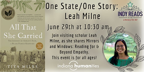 One State/One Story: Guest Scholar Leah Milne