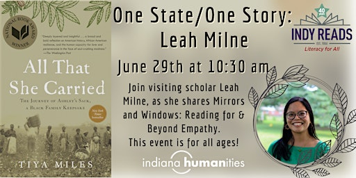 Image principale de One State/One Story: Guest Scholar Leah Milne