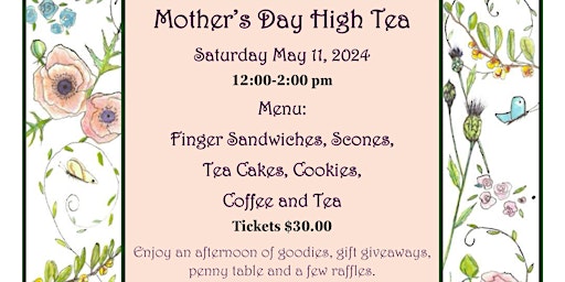 Primaire afbeelding van Mother's Day Celebration High Tea