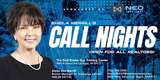 Call Nights- Leads Provided- For All Realtors
