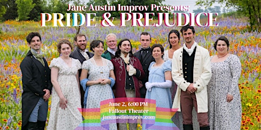 Imagem principal do evento Jane Austin: Improv Comedy in the style of Jane Austen