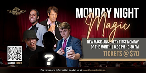 Prepare to be amazed at The Magic Attic's Monday Night Magic Show! primary image