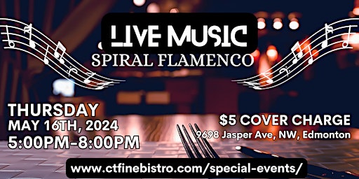 Jazz Thursdays with Spiral Flamenco at The Continental Treat! primary image