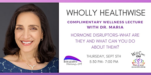 Lecture: Hormone Disruptors-What Are They and What Can You Do About Them? primary image